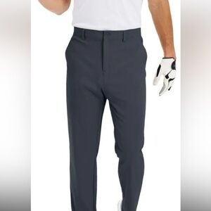 PGA Tour Men's Charcoal Dress Pants